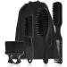 QUR 4 PCS Black Shaving Brush Set - Luxurious Professional Barber Tools for Men | International Shipping - Buy Online on GoSupps.com