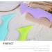 Uonlytech Silicone Eyeliner Stencils Eyebrow Applicator Tool Reusable Eyeliner Aid Mascara Drawing Stencil Multi-Purpose Makeup Tool Violet - Buy Online on GoSupps.com