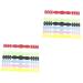 Healeved 40 pieces Face mask for lanyard accessories Owel grips Extension hook ears hearing protection hook mask accessories mask cable extension buckle mask band 1 piece (1 Pack) colored 15 pieces x 2 pieces