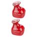 minkissy Head Massager Head Massager Head Scratcher Electric Head Massager Cervical Spine Gift Red 3D 2 Pack