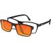 DefenderShield Premium Blue Light Blocking Glasses - 2-in-1 Clip-On for Day/Night Use - Anti-Eyestrain Readers for Computer Mobile & Gaming - Buy Online on GoSupps.com