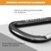 Brotree Mini Carabiner Keychain - Small Aluminum Snap Hook for Camping & Hiking (6cm D Shape 2 Pack Black) - Buy Online on GoSupps.com