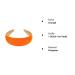 axy Wide Headband - Padded Candy Colors Hair Accessory for Women | Stylish Orange Hairband - HRK2A - Buy Online on GoSupps.com