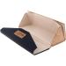 Paule & Knopf Stylish Folding Glasses Case | Modern Cork Look | High-Quality Magnetic Closure | Black | International Shipping Available - Buy Online on GoSupps.com
