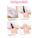 LIDOUK 2 Pieces Nail Soaking Bowl Set - Pink Nail Spa Manicure Tool - Buy Online on GoSupps.com