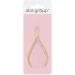 Aba Group Golden Cuticle Nippers with Two Springs 3 mm (1121) Stainless Steel Cuticle Cutter with Sharp and Smooth Cut Fine for Removing Excess - Buy Online on GoSupps.com