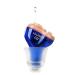 IncenSonic Mini Sound Amplifier, Ear Sound Enhancer, Noise Reduction, Enhanced Speech, Feedback Cancellation, Suitable for Adults (Blue, Left)