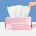 Disposable Face Towel Face Cloths for Washing Soft Cotton Dry Wipes Facial Cloths Towelettes for Washing and Drying, 100 Count Facial Tissue for Cleansing, Skincare and Makeup Remover 100 Count (Pack of 1)