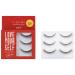 NOON S UP LOVE YOURSELF False Eyelash 3 Pairs Glue is not included!! Eyelash Fake Eyelash Eye Lashes Eyebrow growth Dramatic Lashes Lashes with Glue (AUDREY)