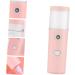 DOITOOL Facial Humidifier Indicator Light Mineral Drops for Water Mini Humidifier Air Humidifier Beauty Spray Water Meter The Face Sprayer Moisture Cream Abs Pink - Buy Online on GoSupps.com