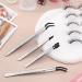 Sadkyer 4-Piece Rubber Coated Tweezers Set | Fine Tip & Flat Tip Epilator Pliers for Precision | Ideal for Beauty & Personal Care - Buy Online on GoSupps.com