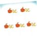 Gogogmee 5 Pcs Holidays Cupcake Picks birthday cake decorations glitter cupcake toppers circus baby shower forest animal birthday cupcake decorations paper cake picks zoo food child fruit - Buy Online on GoSupps.com
