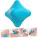 Frcolor Silicone Massage Ball - Vibrating Neck & Muscle Knot Remover - Hexagonal Yoga Roller - 5.7cm Blue - Buy Online on GoSupps.com
