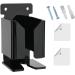 Predolo Wall Holder for Men's Electric Razors | Durable Acrylic Bathroom & Shower Hook | Sleek Black Design - Buy Online on GoSupps.com