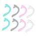 Mobestech 4 pairs of ear hooks. Extension for ear straps adjustable ear bracket Extension of the face cover ear protection hook mouth with hook extension belt