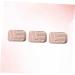 Ciieeo 3pcs Box Soap Case Practical Soap Dish Travel Soap Dish To Go Containers with Lids Soap Dish Drain Portable Soap Sealable Containers Soap Container Pink Clamshell Thicken Bath Soap Pink 8*11cm - Buy Online on GoSupps.com