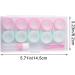 5 Couples Travel Contact Lens Cases - Stylish Eye Lens Box in Pink & Green for Women - Buy Online on GoSupps.com