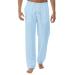 Wide Pants Summer Style Men's Pants and Cotton Linen and Men's Pants Linen Pants Men Blue 3XL