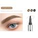 Eyebrow Pencil Quad-Tip Split Eyebrow Pencil Highly Effective Filler for a Long-Lasting Natural Wild Eyebrow Look Natural and Long-Lasting 5 Colors to Choose From (1) - Buy Online on GoSupps.com