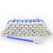 Wellgler's 5.11" Foam Cleaning Swabs,for Electronics, Camera, Gun,Optical Lens Cleaning and Clean Inkjet Printer Roland 100 blue