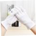 CLISPEED 24 Pairs Warm Work Gloves Coin Gloves Cotton Hand Moisturizer Gloves Anti-spitting Work Gloves Hair Salon Gloves Hand Gloves Warm Gloves White Moisturizing Labor Protection Cotton - Buy Online on GoSupps.com