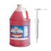ZippySweets - Cherry Snow Cone Syrup with Complimentary Pump 1 Gallon - Makes up to 128 Delicious Shaved Ice Treats - Perfect Shaved Ice Syrup for Parties and Gatherings