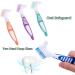 AD-BCRBGEN Portable Ergonomic Toothbrush for Prosthesis Care | Multi-layered Bristles & Double-Headed Design | Essential Oral Care Tool - Buy Online on GoSupps.com
