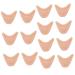 FOMIYES 7 Pairs Toe Sleeve Ladies Ballet Pumps Womens Ballet Shoes Foot Toe Cushion Pointed Shoe Head Plug Silicone Toe Cover Ladies Insoles Sebs Breathable Miss Pointe Shoes