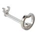Metal Handwell Razor Stand for Men - Premium Razor Holder & Hairdressing Accessories | Compatible with Most Razors & Brushes - Buy Online on GoSupps.com