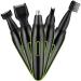 5-in-1 USB Rechargeable Trimmer - Waterproof Facial & Eyebrow Hair Remover for Home & Travel - Buy Online on GoSupps.com