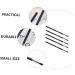 FRCOLOR 15 Pcs Makeup Brush Eyeliner Makeup Tool Thin Eyeliner Brush Multi-purpose Brush Make up Girl 16x0.7cmx3pcs Blackx3pcs - Buy Online on GoSupps.com