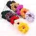 20 Pieces Velvet Hair Scrunchies | Colorful Elastic Hair Ties for Girls & Women | Premium Hair Accessories - Buy Online on GoSupps.com