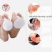 Orthopedic Silicone Metatarsal Pads - 4 Pack for Foot Pain Relief | Ball of Foot Cushions for Plantar Fasciitis | Self-Adhesive & Washable - Men & Women - Buy Online on GoSupps.com