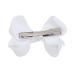 12 PCS 3 Hair Bow Clips Grosgrain Ribbon Solid Color Alligator Clips for Girls - White - Buy Online on GoSupps.com
