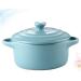 DEARMAMY Ceramic Soup Bowl 1pc Onion Ramen Bowl Stew Bowl Tagine Double Handle Bowl Soup Bowl Micro-Wave Oven Salad Bowl 13.00X9.80X7.50CM As Shown - Buy Online on GoSupps.com
