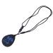 Chewy necklace dragon print safe relieves toothing complaints chewing chain silicone chewable 2 pieces for chewing for babies (blue dragon)
