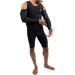 CompressionZ UV Protection Arm Sleeves Black XL for Men & Women | Compression Elbow Sleeve - Buy Online on GoSupps.com