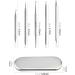 Premium 5 PCs Blackhead Removal Kit - Stainless Steel Extractor Tools for Acne Komedo & Zit Removal - Non-Slip Design | Fast International Shipping! - Buy Online on GoSupps.com