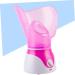 Baluue Facial Spa Steamer Face Steamer Black Head Remover Humidifiers for Home Facial Mist Sprayer Pink - Buy Online on GoSupps.com