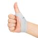 Thumb Brace Compression Sleeve (2 PCS) - Soft Elastic Thumb Spica Protector for Relieving Pain Arthritis Joint Pain Tendonitis Sprains-Breathable Comfortable Lightweight(Medium)