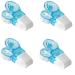 Portable Pill Taker No Contact Easy to Take Medicine Out Tool Remover Tablets Pills Blister Pack Opener 4PCS High Guality