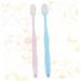TOVINANNA 2pcs Oral Cleaning Toothbrushes - Stylish & Effective Fur Toothbrushes for a Brighter Smile | International Shipping Available - Buy Online on GoSupps.com