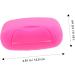 Ciieeo 2 Pcs Draining Soap Holder Travel Bar Soap Holder Pink Bathroom Accessories Soap Dish Case Sealable Containers Portable Soap Dish Bar Soap Storage Red Take a Bath Soap Dispenser - Buy Online on GoSupps.com