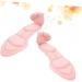 FRCOLOR High Heel Insoles for Plantar Fasciitis | Back Heel Pads & Inserts | Foot Care Products - Pink Medium - Buy Online on GoSupps.com
