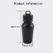 Portable Aluminum Pill Organizer Keychain - Waterproof Travel Medicine Box | Dual-Sided Grey Alloy Pill Holder for Outdoor Use - Buy Online on GoSupps.com