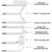Face Beauty Acne Remover High Frequency Facial Device with 7 Electrode Tubes Elitzia ETSC640 (Orange Light) Infrared Red Light - Buy Online on GoSupps.com