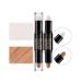 Double Head Concealer Contour Pen - High Gloss Makeup Dual-End Highlighter & Profile Shader - Buy Online on GoSupps.com