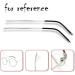 Buy Munani Glasses Replacement Arms | Silver Spectacle Accessories | Thin Metal Frame Reading Glasses Brackets - Buy Online on GoSupps.com