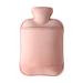 MAIES hot water bottles/classic hot water bottle with a soft cover- 2l large- classic hot water bottle for pain relief foot warmer menstrual cramps heat and k