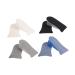 FRCOLOR 4 Pairs Invisible Heightening Insole Womens Shoe Insoles Womens Insoles Heightening Insoles Comfortable Insoles Shoe Inserts Elevated Insoles for Boots Absorbing Insoles Flannel Black 11X7CM